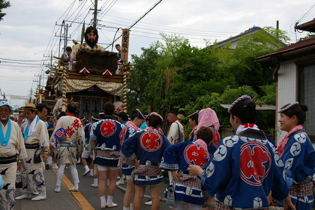 佐原の大祭（曳き手）
