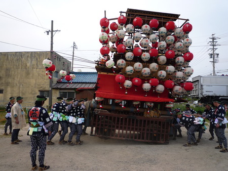 大野祭り（街の散策と祭り風景）