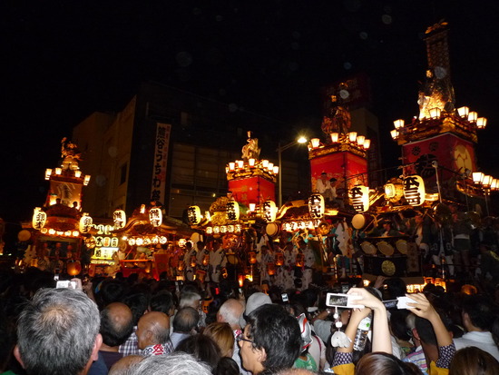 熊谷うちわ祭（叩合い）