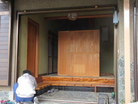 玄関ｻｯｼ交換工事 2017/03/29 12:30:42