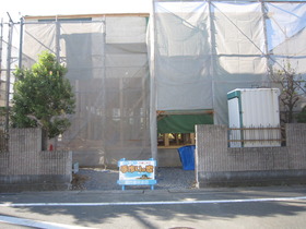 屋根下地完成