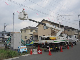 電線工事