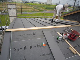屋根板金工事