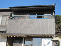ﾍﾞﾗﾝﾀﾞ手摺工事 2014/12/08 12:22:00