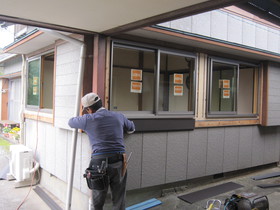 ｻｯｼ取換え工事