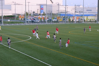 Papasサンとサッカー