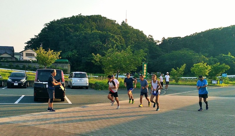 本日の練習会 &  竜ケ石山(竜ケ岩洞の山)トレイルラン
