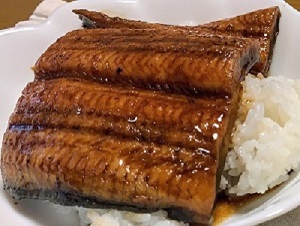 本日の白焼・美味しい笑顔 本日の白焼・美味しい笑顔