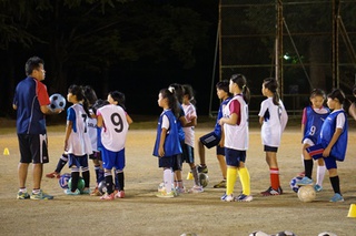 ジュニアなでしこサッカー教室秋　第五回