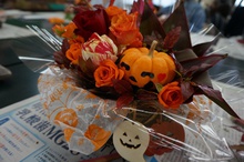 ハロウィン～バラのフラワーアレンジメント