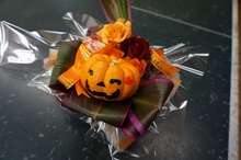 ハロウィン～バラのフラワーアレンジメント