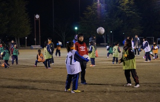 ジュニアなでしこサッカー教室2014冬　第二回