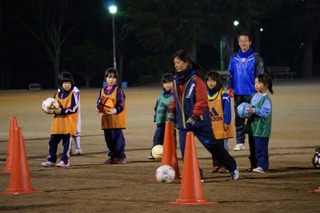 ジュニアなでしこサッカー教室2014冬　第二回