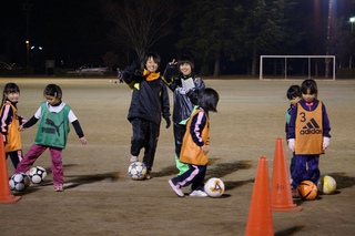 ジュニアなでしこサッカー教室2014冬　第二回