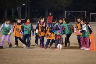 ジュニアなでしこサッカー教室2014冬　第二回