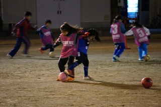 ジュニアなでしこサッカー教室2015冬　第三回