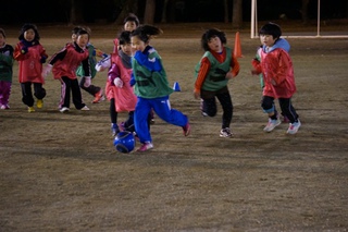 ジュニアなでしこサッカー教室2015冬　第三回