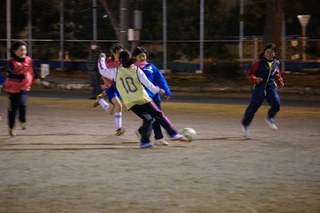 ジュニアなでしこサッカー教室2014冬　第四回