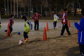 ジュニアなでしこサッカー教室2014冬　第四回