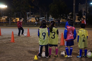 ジュニアなでしこサッカー教室2014冬　第四回