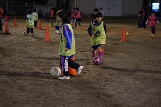 ジュニアなでしこサッカー教室2014冬　第四回