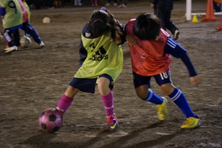 ジュニアなでしこサッカー教室2014冬　第四回