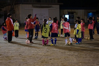 ジュニアなでしこサッカー教室2014冬　第四回