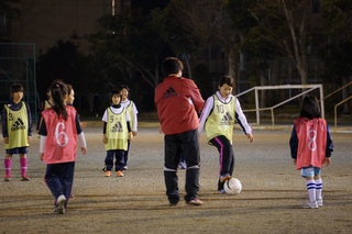 ジュニアなでしこサッカー教室2014冬　第四回