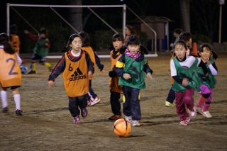 ジュニアなでしこサッカー教室2014冬　第四回