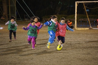 ジュニアなでしこサッカー教室2015冬　最終回