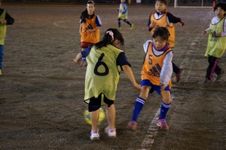 ジュニアなでしこサッカー教室2015冬　最終回