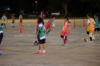 ジュニアなでしこサッカー教室秋　第三回
