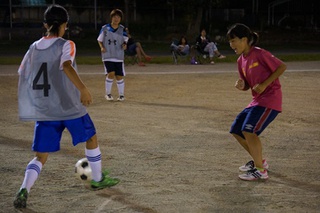 ジュニアなでしこサッカー教室秋　第三回