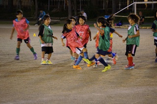 ジュニアなでしこサッカー教室秋　第三回