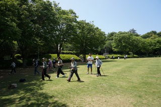 浜松城公園ﾉﾙﾃﾞｯｸ・ｳｫｰｸ体験会