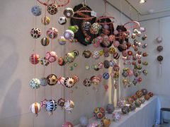 万葉の森公園手まり作品展