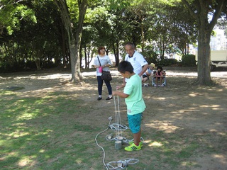 浜松城公園　昔あそび体験