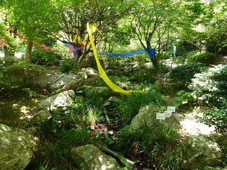 龍生派いけばな野外展inふじのくに～はままつ　浜松城公園