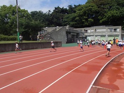 H26年度　前期・小学生陸上教室　最終日
