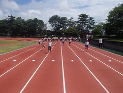 H26年度　前期・小学生陸上教室　最終日