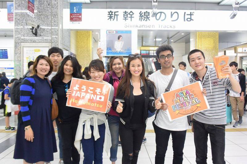【5/7(日)】本日浜松駅前ソラモにてASIA MUSIC FESTIVAL 2017開催！
