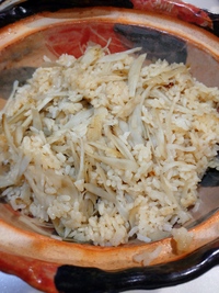 ごぼうご飯