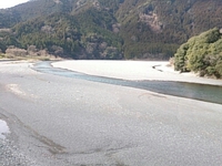 今日の気田川 2015/02/13 10:52:22
