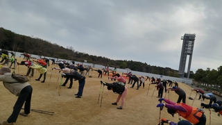 ノルディックウォーク体験教室 in 浜名湖ガーデンパーク