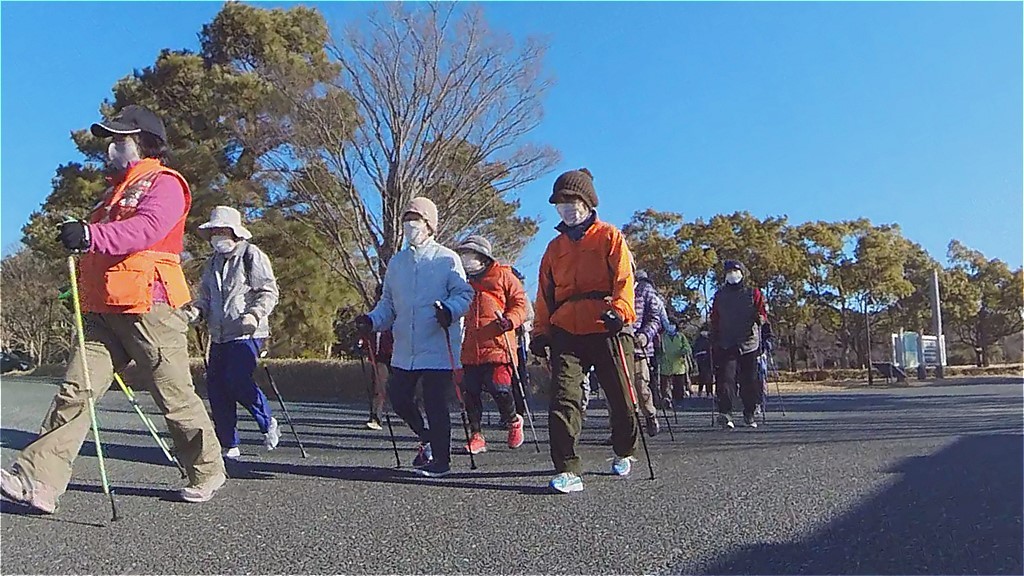 ノルディックウォーク体験教室 浜名湖ガーデンパーク