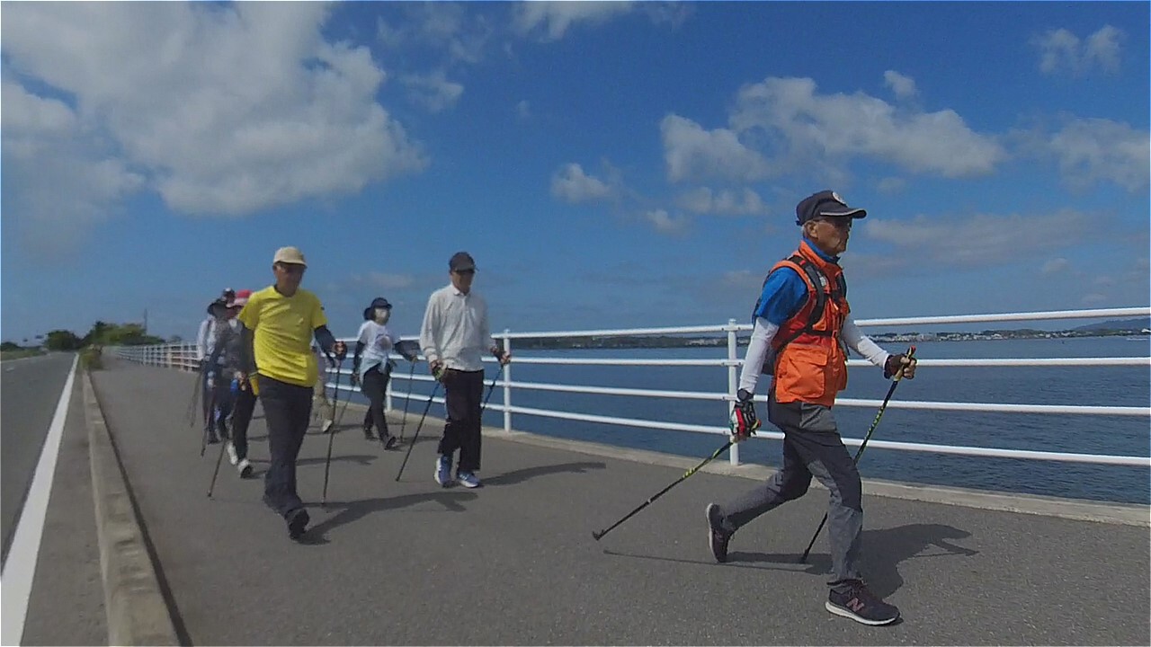 ノルディックウォーク体験教室 ガーデンパークEXTRA