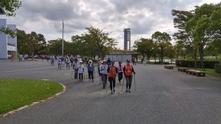 ノルディックウォーク体験教室 in 浜名湖ガーデンパーク