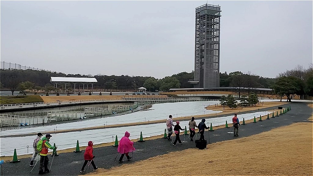 ノルディックウォーク体験教室 in 浜名湖ガーデンパーク