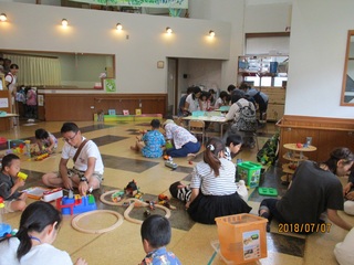 ミニうずらちゃん広場　7月7日