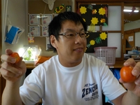 ほしグループのトマト成長しました☆ 2018/07/31 16:01:47